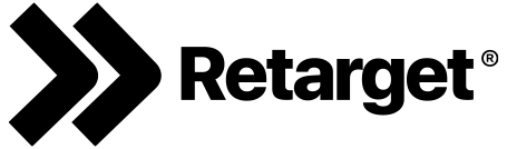 Logotipo Oficial Registrado da Retarget Aceleradora Comercial - Aceleração comercial de vendas B2B e IA